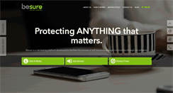 Desktop Screenshot of besure.com